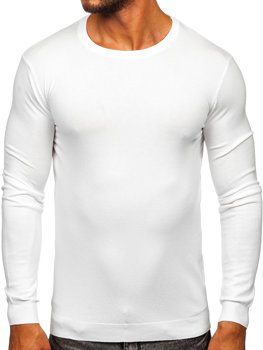 Biały sweter męski Denley MMB602