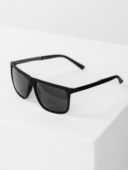 Czarne okulary przeciwsłoneczne PLS12-C2
